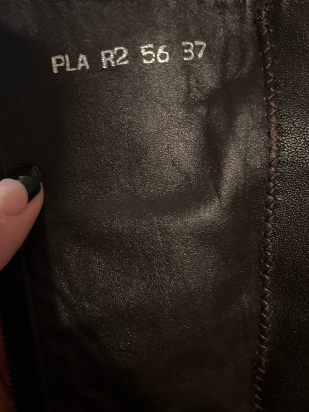 Bought in France leather Women's Two-Tone Brown & Black Riding Boots - Picture 2 of 14